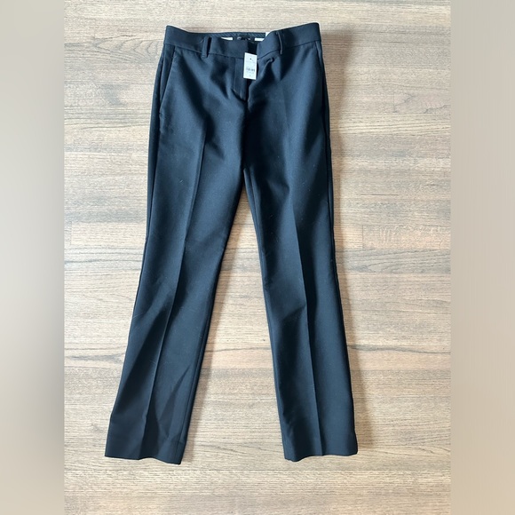 Ann Taylor Pants - NEW Ann Taylor The Straight Mid Rise Black Trousers/Pants-Size 4